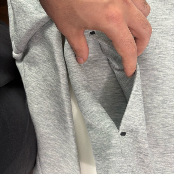 Nike Tech Fleece "Heather Gray" Windrunner Full-Zip Hoodie HV0949-063 Men's Sz M - Picture 5 of 7